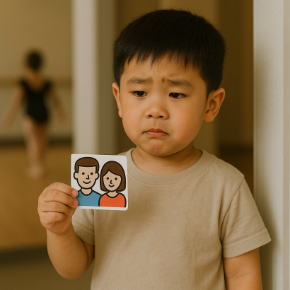 需要慰藉的孩子